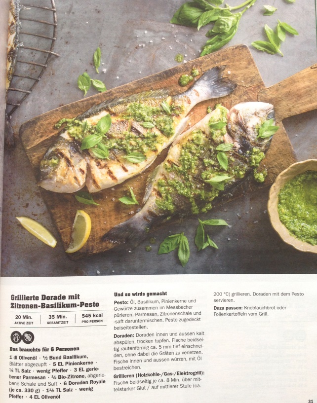 DORADE PESTO